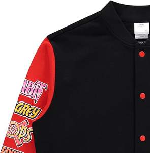 Custom Designs Man Varsity Letterman Embroidery, Chenille <b>Patches</b>, School & Team Logos Super Varsity <b>Jacket</b> - Product Image 6