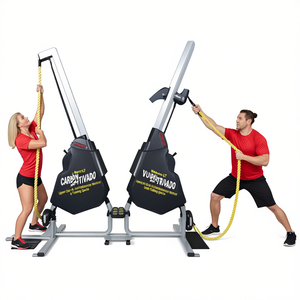 Marpo Kinetics VLT Dual Rope Trainer pour les entraînements d'endurance du haut du corps, idéal pour la maison et les espaces de sport - Product Image 3