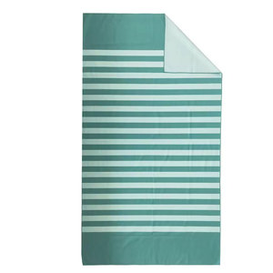 Toalla de playa gruesa, tela absorbente, cálida y cómoda para nadar y tomar el sol, toalla de playa compacta - Product Image 1