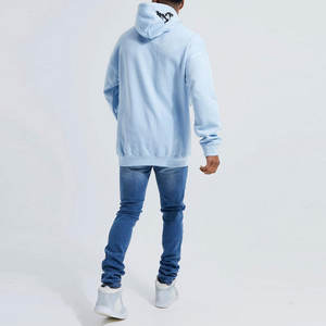 2025 logotipo personalizado hombres 100% algodón Puff impreso Sudadera con capucha nuevo estilo bordado Digital Uso de invierno precio bajo técnicas teñidas lisas - Product Image 6