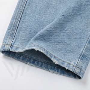 Pantalons en jean tendance, fabrication à la mode, vêtements de rue décontractés, pantalon long à jambes larges, jean ample délavé, pantalon pour femmes - Product Image 6