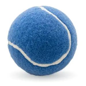 2024卸売テニスボールフェルト圧力少ない練習テニスボール印刷カスタマイズロゴ