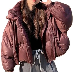 Custom Casual Zipper Winter <b>Jacket</b> Stylish Hooded Windproof Puffer <b>Women</b> <b>Jacket</b> High Quality Wholesale Puffer <b>Jacket</b> - Product Image 6