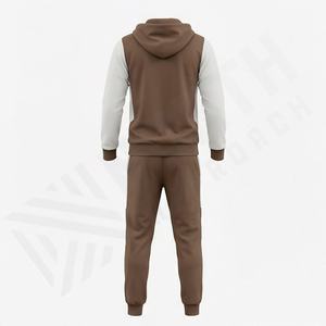 ชุดเซ็ท 2 ชิ้น เสื้อฮู้ดผ้าฝ้ายสำหรับผู้ชาย ชุดวอร์มกีฬา ราคาประหยัด สำหรับผู้ใหญ่ ใช้ในยิม ฤดูหนาว ฟิตเนส วิ่ง ออกกำลังกาย - Product Image 5