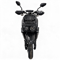 Trottinette à deux roues en graphène 1500W 72V20Ah pour unisexe, vitesse maximale de 51-65 km, suspension intégrale, moteur sans balais, contrôle par application, capacité de 200 kg