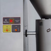 MixPro Machine de traitement des aliments en acier inoxydable de 200 litres pour la préparation homogène de purée de fruits à la mayonnaise houmous