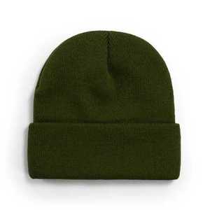 Custom Beanie Your Own Jacquard Logo 100% Acrylic Beanie Hat Cap High Quality Lined Cuffed winter Warm Waffle beanie hat caps - Product Image 3