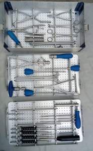 Juego de Instrumentos Ortopédicos para Fijación de Columna Vertebral, Acero Inoxidable, Estuche de Aluminio, Incluye Instrumentos Pediculares Espinales, Esenciales para Cirugía - Product Image 4