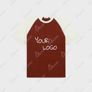 Camiseta de talla grande de algodón 100% a granel para hombre, camisas estampadas de corte holgado, tallas grandes cómodas de moda para venta al por mayor - Product Image 1