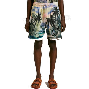 Haute qualité 100% Polyester hommes basket-ball sport Shorts décontracté maille taille élastique graphique Sublimation impression OEM Service - Product Image 2