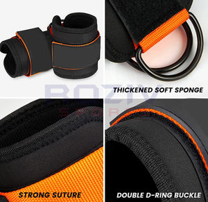 Sangles de cheville 100% néoprène écologiques, réglables, respirantes, antidérapantes, forte adhérence, logo personnalisé, unisexe, haute qualité, vente en gros - Product Image 6