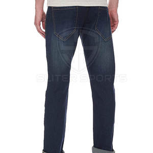 Jeans décontractés mi-hauts légers sur mesure en gros pour hommes, design unique, vente chaude, fabriqué au Pakistan - Product Image 2