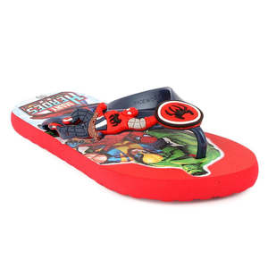Boys <b>Slippers</b> HD-008 - <b>Red</b> - Product Image 1