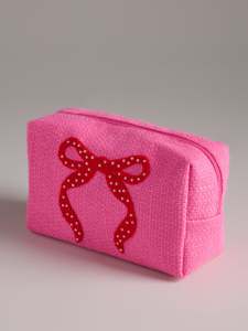 Grande pochette zippée Mara Bow, rose - Product Image 2