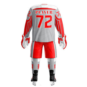 Ensemble d'équipe personnalisé meilleure qualité vêtements d'entraînement fabriqués au Pakistan prix de gros uniforme de hockey sur glace de haute qualité pour hommes - Product Image 4