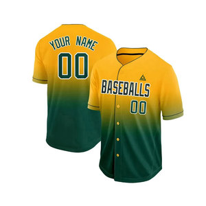 Meilleur prix maillot de baseball et de softball personnalisé nouveau style avec matériau respirant pour l'usure - Product Image 3