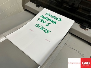 Máy đánh số và đục lỗ tự động-Morgana frn5-Máy đánh số quay cho các công trình NCR - Product Image 5