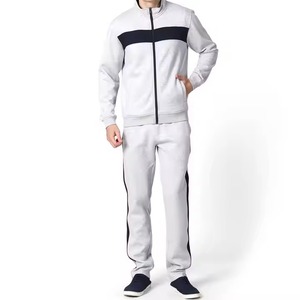 Conjunto Deportivo Unisex de Invierno con Capucha, 2 Piezas, Grueso, 100% Algodón, con Cremallera Completa, para Correr - Product Image 1