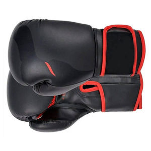 Guantes de Boxeo de Piel Sintética con Logotipo Personalizado, con Soporte para Muñeca y Características Elásticas para Entrenamiento y Combate - Product Image 4