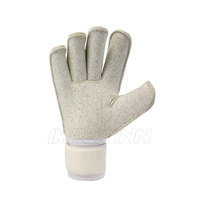Diseña tus propios guantes de portero de fútbol de cuero de alta calidad, transpirables, ecológicos, ligeros y con correa de muñeca ajustable.