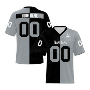 เสื้อฟุตบอลอเมริกันแขนสั้นขนาดใหญ่พิเศษระบายอากาศได้ดีผลิตตามสั่ง - Product Image 3