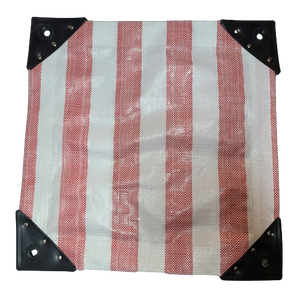 Best Choice Imports High-quality Striped HDPE PE Tarpaulin Sheet 20x30 Waterproof Moisture Proof Matte Surface Custom Color - Product Image 1