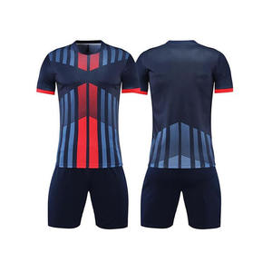 2025 Latest Design Sublimated Soccer Uniform Set Breathable Football Jersey Kit With Custom Team Wear Training Suit - Product Image 5