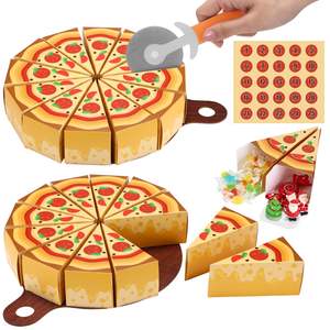 24 boîtes à pizza DIY vides, <span class=keywords><strong>calendrier</strong></span> <span class=keywords><strong>de</strong></span> <span class=keywords><strong>l</strong></span>'<span class=keywords><strong>avent</strong></span> à remplir, cadeaux <span class=keywords><strong>de</strong></span> Noë<span class=keywords><strong>l</strong></span>, décoration pour cheminée, manteau <span class=keywords><strong>de</strong></span> cheminée, décoration <span class=keywords><strong>de</strong></span> fenêtre - Product Image 1