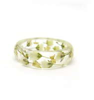 Bague en résine la plus populaire Style classique Forme faite à la main Bagues en résine époxy Meilleur nouveau design poli