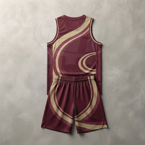 Uniforme de Baloncesto Transpirable para Juego Diario, Tejido Ligero, Ajuste Cómodo, Estilo Personalizado, Conjunto Deportivo - Product Image 2
