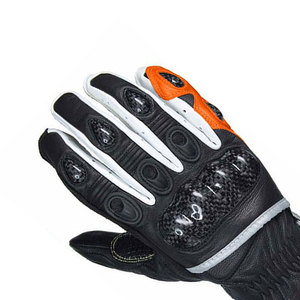Guantes de moto deportivos con pantalla táctil para hombre, diseño personalizado, protección completa para dedos, guantes de moto - Product Image 5