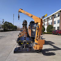 Machine de forage directionnel horizontal Goodeng GS800-LS 1360kN HDD Rig 35000Nm de couple pour la construction de pipelines