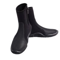 Chaussures en néoprène de haute qualité avec fermeture éclair Reiver Lock, semelle en caoutchouc de 5 mm d'épaisseur - Unisexe