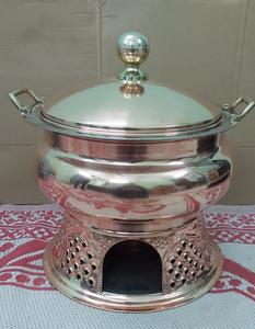 Indian Metal <b>Table</b> Top Chafing Dish Wedding Decorative Handmade Wholesale Classic Stylish Best Price Fancy Metal Chafing Dish - Product Image 3