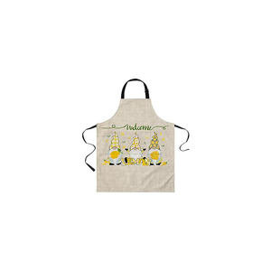 Delantal de cocina de material de algodón 100% de diseño personalizado para mujer, suministro a granel, novedad - Product Image 4