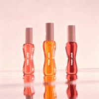 Huile à lèvres brillante revitalisante Your Logo, parfum pastèque pêche coréen, miel juteux, non collante, teintée, soin des lèvres effet brillant