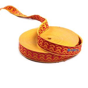 Tresses dorées de haute qualité, galons et garnitures en fil de soie doré pour uniformes, artisanat textile - Product Image 1