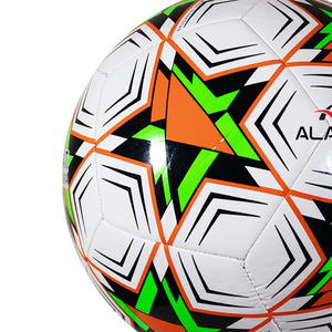 Alaay Machine d'entraînement Ballon de football cousu Star Design Football d'entraînement à haute rétention d'air avec logo pour une utilisation sportive - Product Image 3