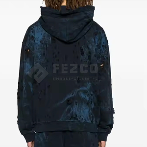 Nouvel Arrivage – Sweats à Capuche Homme Effet Vieilli, Respirants et Confortables, 100% Coton, Personnalisables, Faible MOQ, Prix de Gros pour la Saison Hivernale - Product Image 3