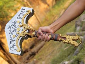 Marteau en acier fait à la main, nouveau design, marteau en acier professionnel avec manche en bois pour le camping, outil à main - Product Image 5