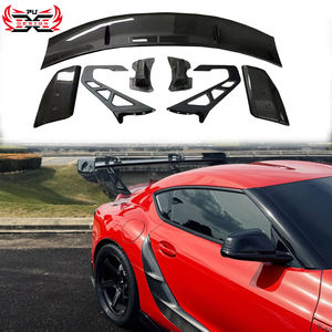 Vente directe usine pour Toyota GR <span class=keywords><strong>Supra</strong></span> A90 A91 <span class=keywords><strong>Mk5</strong></span> AD V3 Style Aileron arrière Spoiler Becquet Becquet de canard Kit carrosserie - Product Image 1