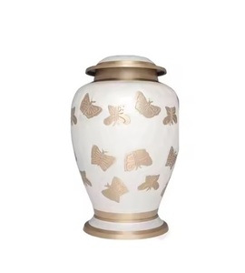 โกศโลหะทำมือสำหรับขี้เถ้าของมนุษย์สามารถปรับสีได้ตามต้องการ - Product Image 2