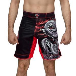 Short de combat personnalisé de qualité supérieure, short MMA durable et extensible dans les 4 sens avec coutures renforcées - Product Image 3