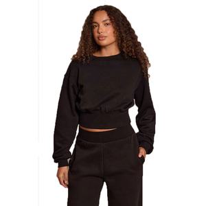 ชุดวอร์มแบบสวมหัวสำหรับผู้หญิงทันสมัยชุดวิ่งน้ำหนักเบาพร้อมกางเกงดีไซน์แฟชั่นใส่พอดีและสบาย - Product Image 5