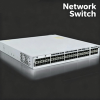 Switch Administrado Cisco Catalyst C9300-48S-A de 48 Puertos SFP Gigabit para Redes de Fibra Empresariales Seguras y Escalables