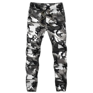 Gym Polyester/Cotton Blend Fabric Comando Printed Relax Feet <b>Trouser</b> With Elastic + Drawstring Closure Gym Sled Puch Hiit Work - Product Image 1