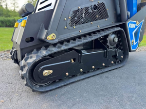 second hand 25Hp Diesel V1000 Mini Skid Steer with EPA Kubota <b>Engine</b> <b>Stand</b> Behind Mini Compact Crawler Loader - Product Image 4