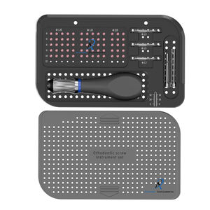 Kit d'instruments à vis orthodontiques dentaires poignée d'accouplement rapide, pilotes, forets, vis d'ancrage pour accolades, avec frais d'expédition - Product Image 3