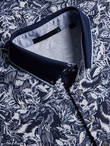 Polo de golf décontracté à manches courtes pour hommes, maillot en polyester et spandex respirant, design de marque, style imprimé grande taille - Product Image 3