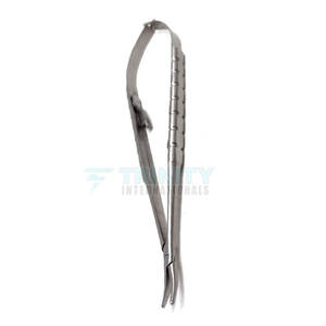 Portaagujas Castroviejo de Primera Calidad, 140 mm, Punta Recta, Pinzas de Microsutura para Uso Quirúrgico - Product Image 2